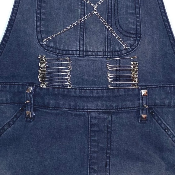 Vintage Ripped Rockstar Overalls - Picture 5 of 5